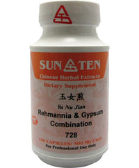 Sun Ten Yu Nu Jian Rehmannia & Gypsum Combination 728B Capsules