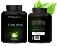 PuraDyme - Cellulase Enzyme Supplement, Supports Digestive Health, 180 Capsules