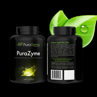 PuraDyme PuraZyme Blend of Digestive Enzymes by Lou Corona 120 Capsules