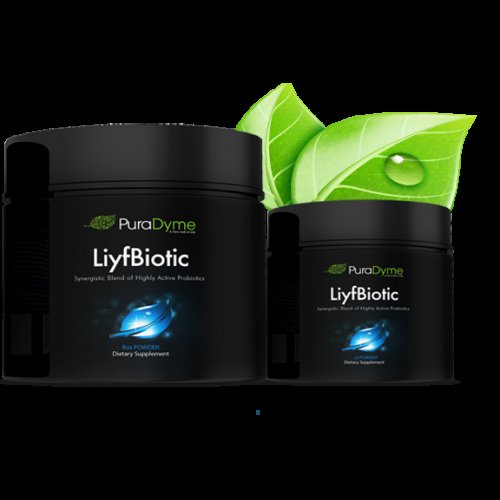 PuraDyme LiyfBiotic Probiotic Digestion and Dietary Supplement - 2 Ounce Powder. By Lou Corona
