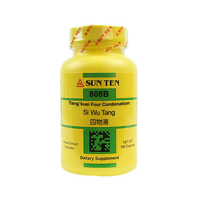 Sun Ten Si Wu Tang Tang-kuei Four Combination 808B Capsules