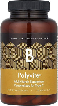 D'Adamo Personalized Nutrition - Polyvite B 120 vcaps