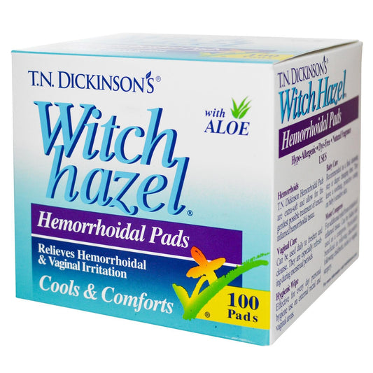 Dickinson's Brands Hemorrhoidal Pads - 100 Pads