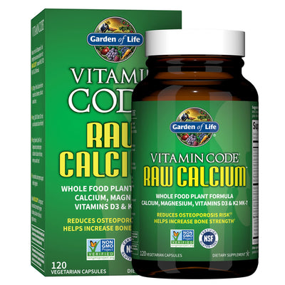 Garden of Life, Vitamin Code, RAW Calcium, 120 Vegetarian Capsules