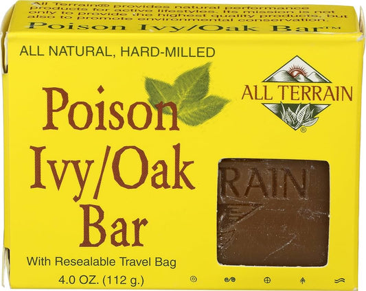 All Terrain Poison Ivy/Oak Bar Soap, 4 Ounce (Pack of 2)