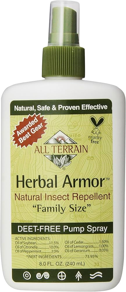 All Terrain Herbal Armor Natural Insect Repellent Family Size - 8 fl oz
