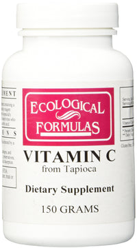 Ecologcal Formulas -  Vitamin C from Tapioca Powder -  150 Grams EXP 3/31/25