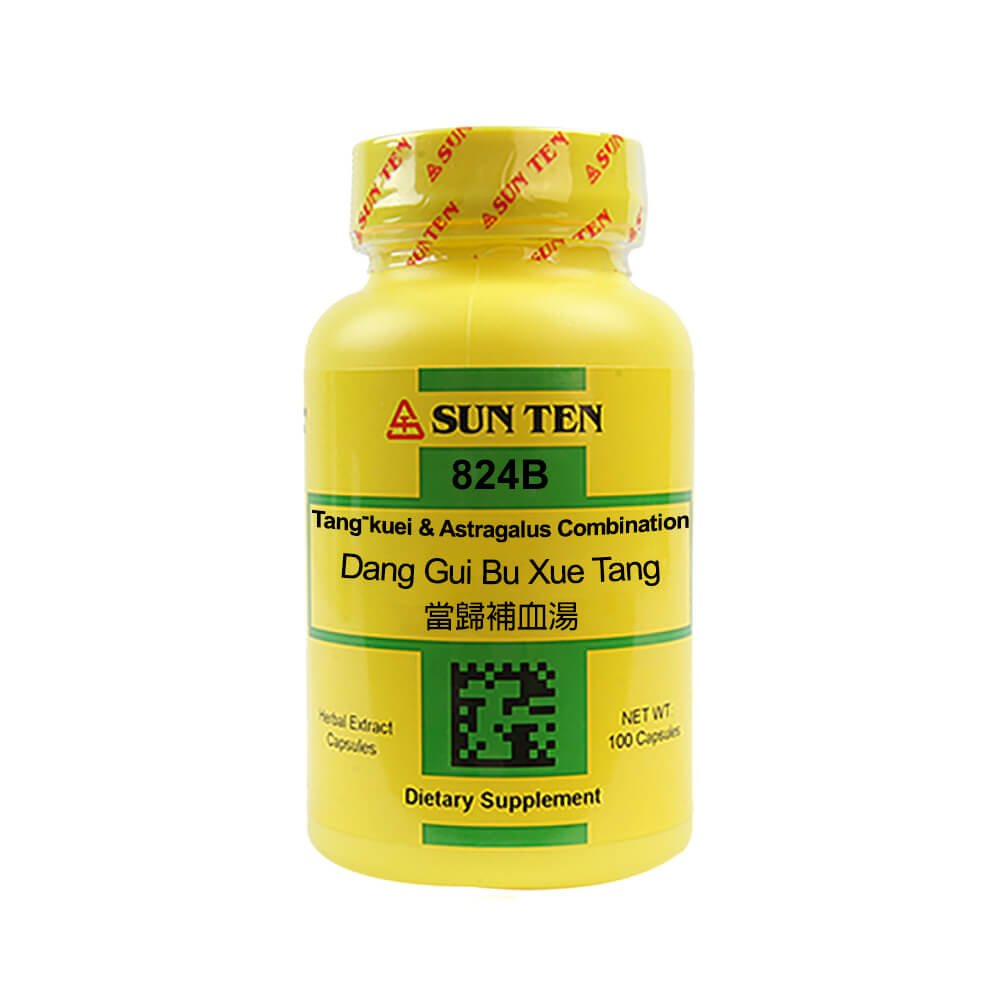 Sun Ten Dang Gui Bu Xue Tang Tang-kuei & Astragalus Combination 824B Capsules
