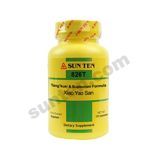 Sun Ten Xiao Yao San Tang-kuei & Bupleurum Formula 826T Tablets