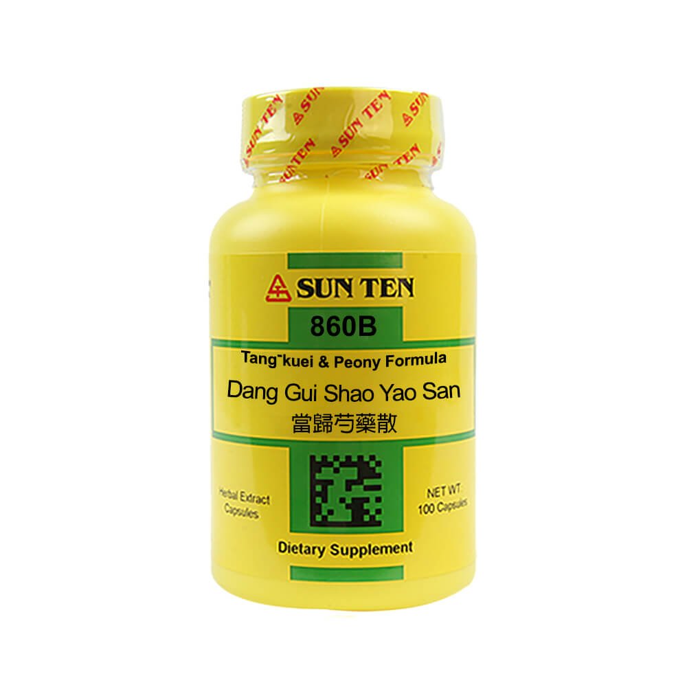 Sun Ten Dang Gui Shao Yao San Tang-kuei & Peony Formula 860B Capsules
