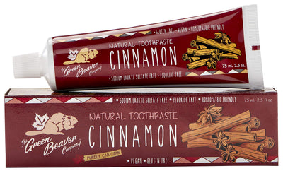 GREEN BEAVER Cinnamon Toothpaste, 75 ML