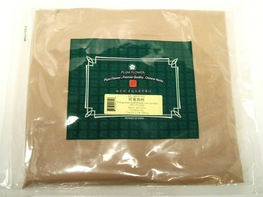 Fo Ti Root Powder, Prepared - he shou wu - Reynoutria Multiflora Root 1 Pound Bulk Herb