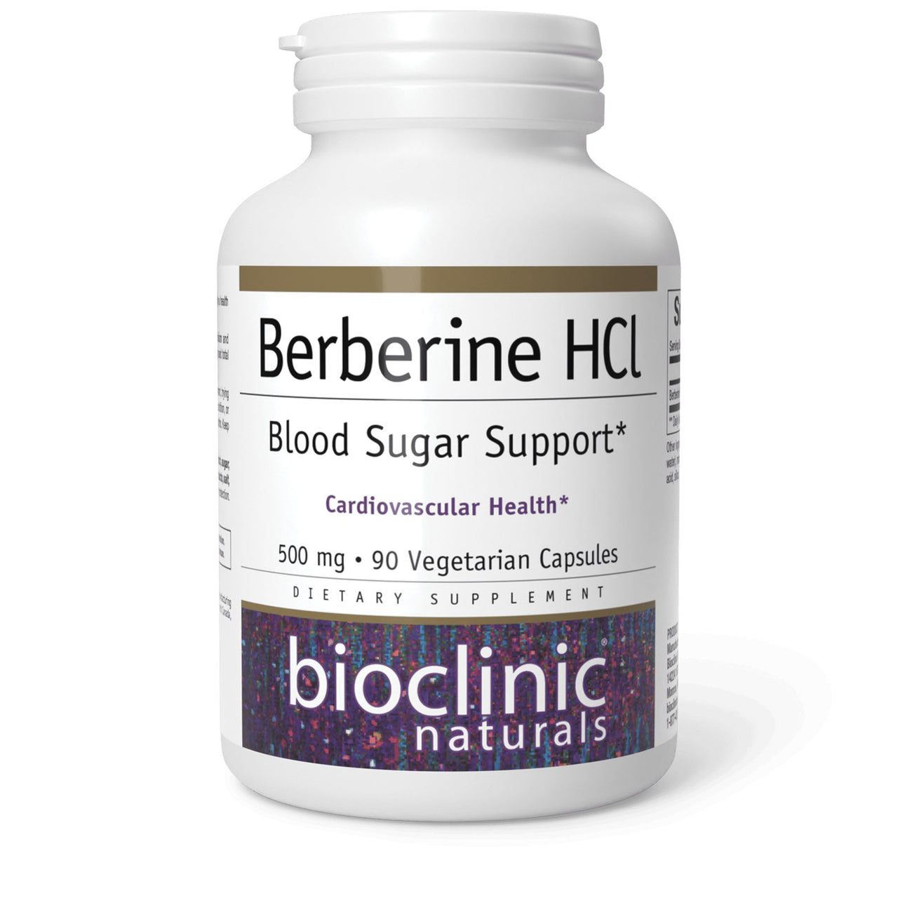 Bioclinic Naturals Berberine HCL 500 mg 90 Caps