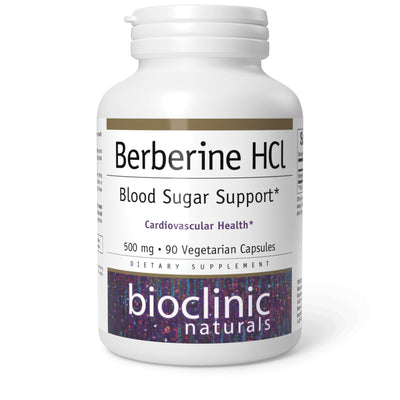 Bioclinic Naturals Berberine HCL 500 mg 90 Caps