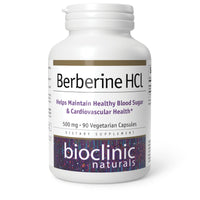 Bioclinic Naturals Berberine HCL 500 mg 90 Caps bottle
