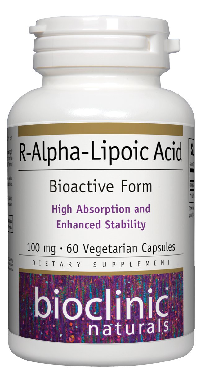 Bioclinic Naturals - R-Alpha-Lipoic Acid 100mg 60 vcaps