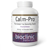 Bioclinic Calm Pro Chewable Tablets, 90 Count bottle