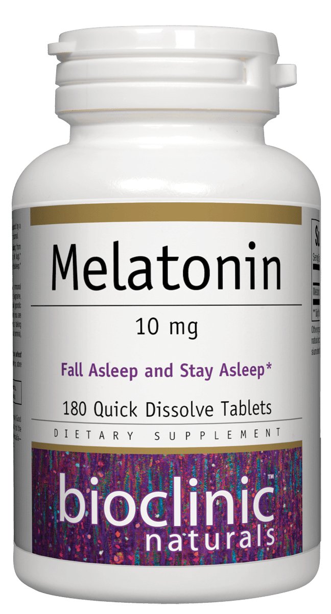 Bioclinic Naturals - Melatonin 10 mg 180 Tablets