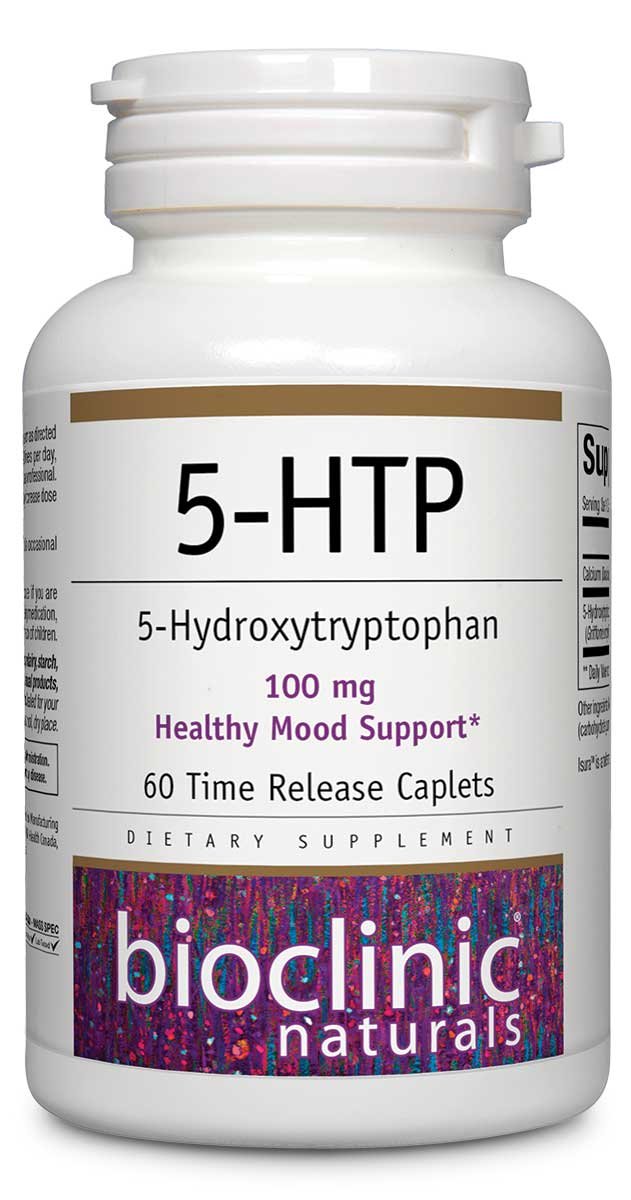 Bioclinic Naturals - 5-HTP - 60 Caplets