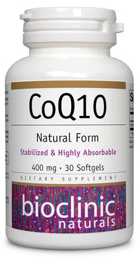 Bioclinic Naturals - Coq10 400 mg - 30 Softgels