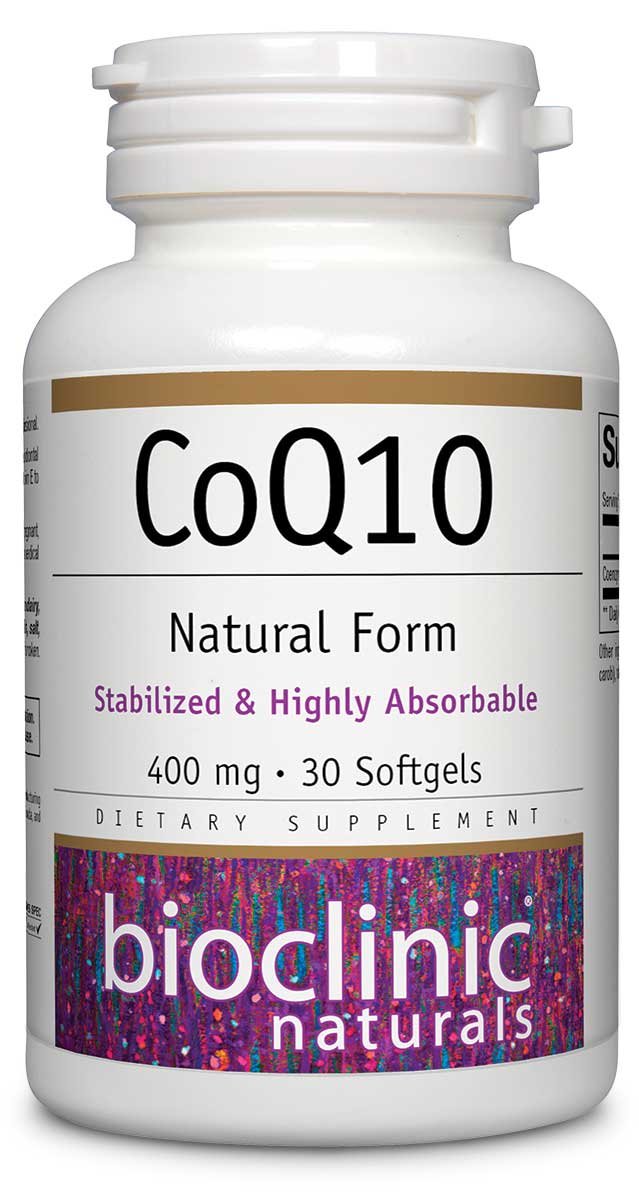 Bioclinic Naturals - Coq10 400 mg - 30 Softgels