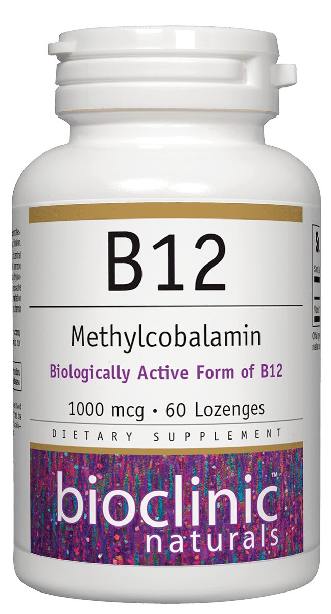 Bioclinic Naturals - B12 Methylcobalamin 1000 mcg 60 loz