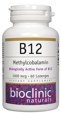 Bioclinic Naturals - B12 Methylcobalamin 1000 mcg 60 loz