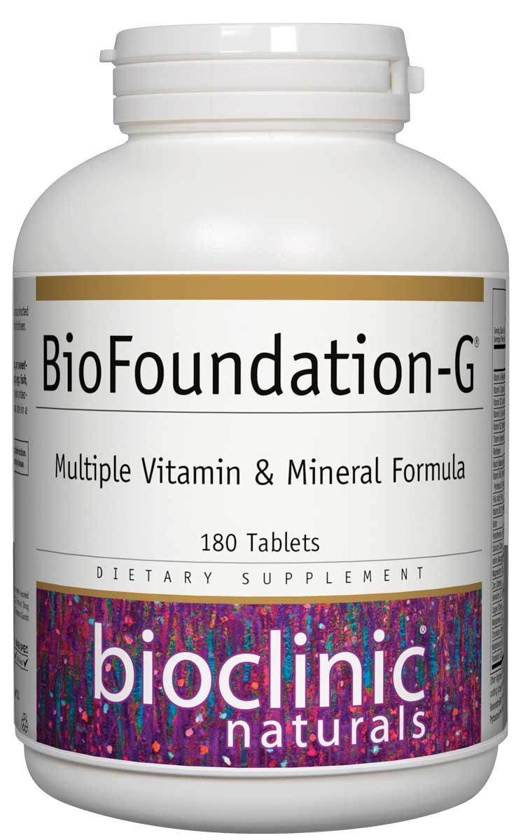 Bioclinic Biofoundation Tablets, 180 Count