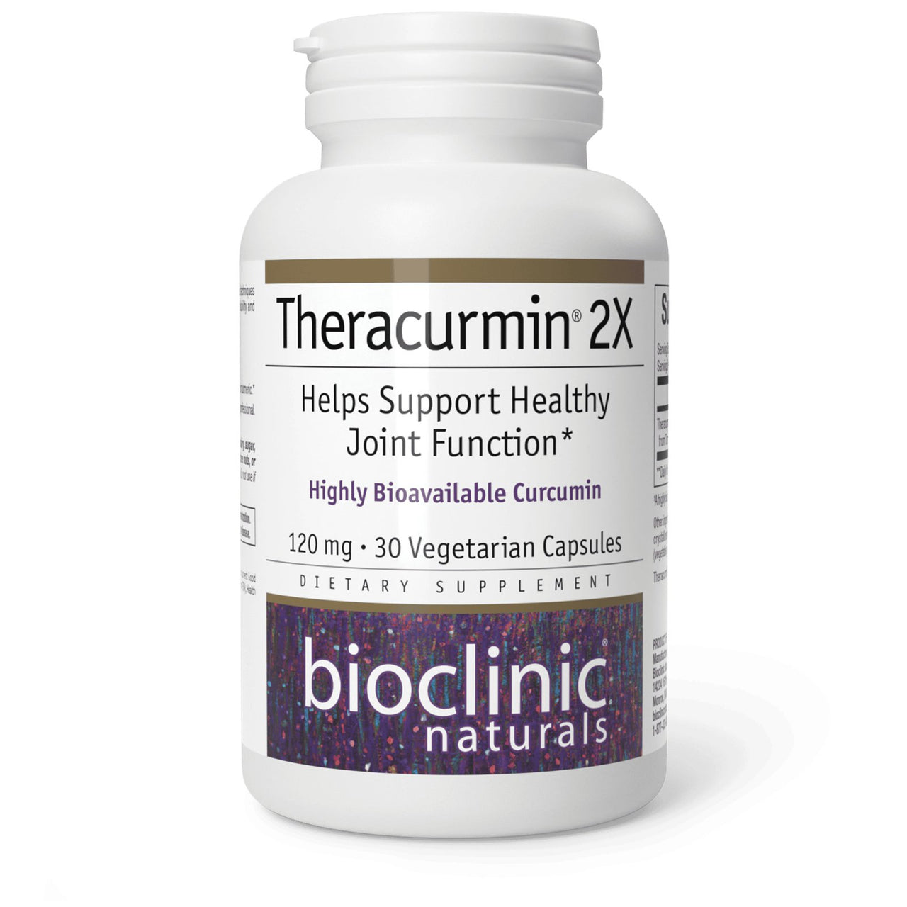 Bioclinic Naturals - Theracurmin 2X 120mg 75 V-Caps