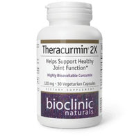 Bioclinic Naturals - Theracurmin 2X 120mg 75 V-Caps bottle