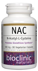 Bioclinic Naturals Nac 500Mg 90 Vcaps bottle