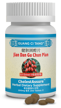 Guang Ci Tang Jian Dan Gu Chun Pian CholestAssure 200 Tablets