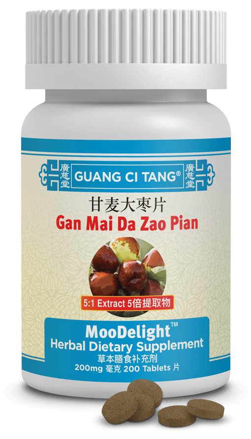 Guang Ci Tang Gan Mai Da Zao Pian MooDelight 200 Tablets