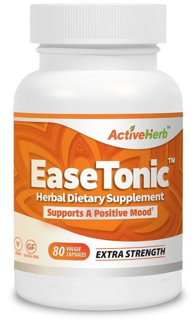 ActiveHerb EaseTonic Herbal Supplement | 80 Capsules