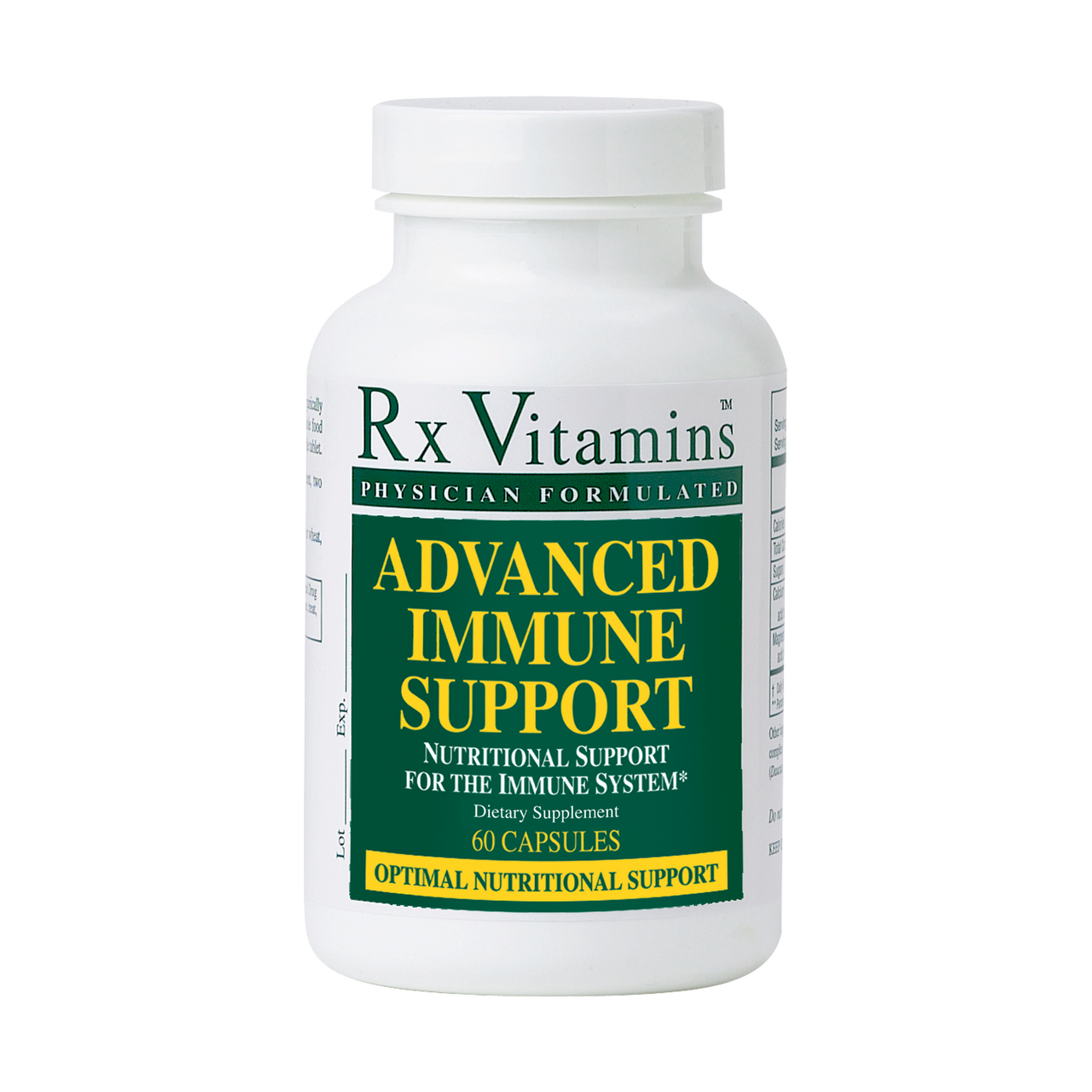 RX Vitamins Advanced Immune Support 60 capsules EXP 12/2025