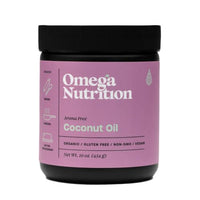 Omega Nutrition Coconut Oil, 454-Grams