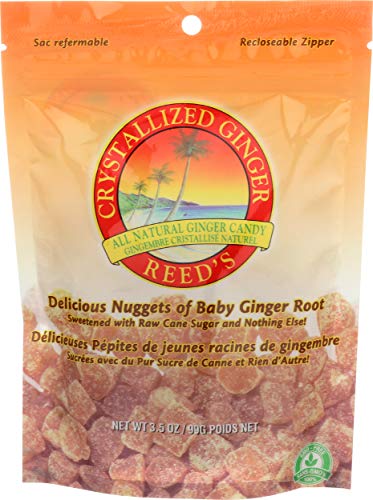 Reed's, Crystallized Ginger Candy, 3.5 Ounce
