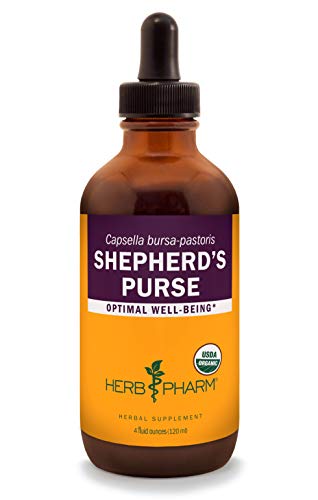 Herb Pharm Certified Organic Shepherd's Purse Liquid Extract - 4 Ounce