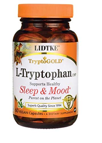 Lidtke Technologies L-Tryptophan Capsules, 60 Count