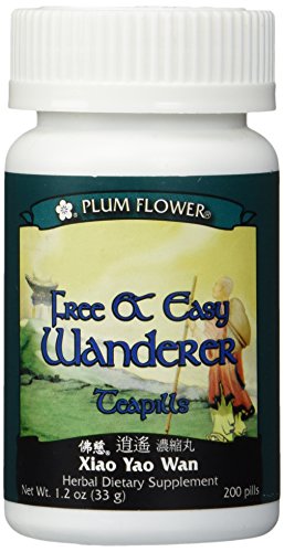PLUM FLOWER CHINESE TEA Xiao Yao Wan/Free N Easy Wande, 200 CT