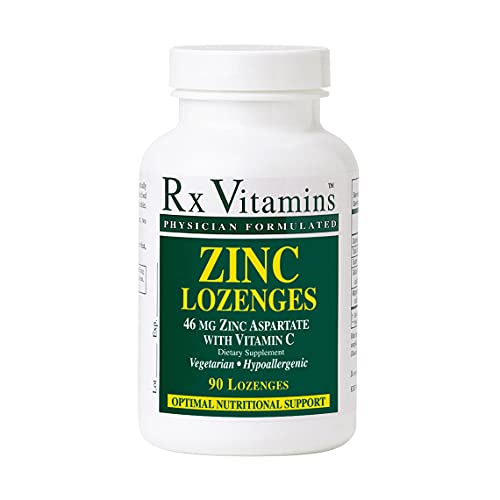 Rx Vitamins Zinc Lozenges, 90 Lozenges