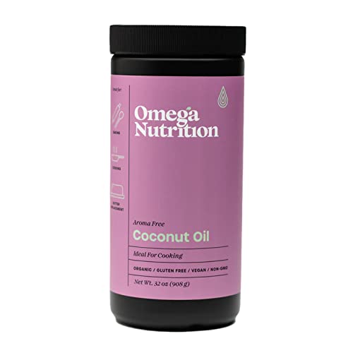 Omega Nutrition Coconut Oil, 32-Ounce