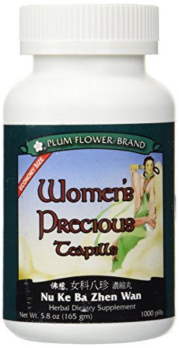 Women's Precious Teapills (Nu Ke Ba Zhen Wan) (1000 Teapills)3741E-MayWay Net Wt. 5.8oz.