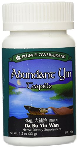Plum Flower - Abundant Yin Teapills (Da Bu Yin Wan), 200 Pills