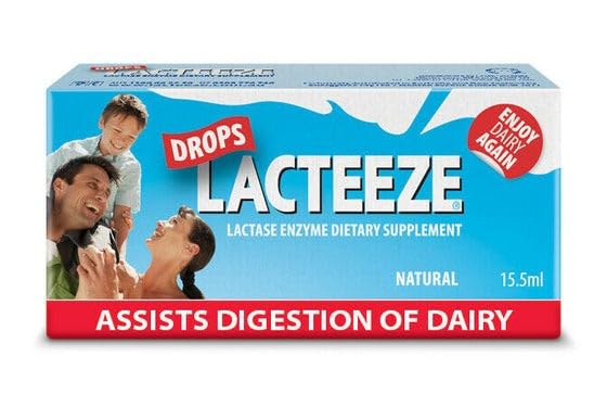 Lactase Enzyme Lacteeze Drops 15.5 ml Liquid by Gelda Sci (1)