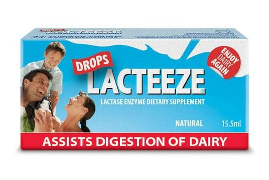 Lactase Enzyme Lacteeze Drops 15.5 ml Liquid by Gelda Sci (1)