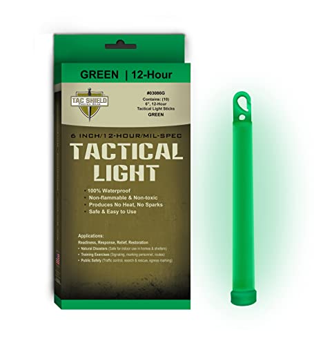 Tac Shield Unisex Adult Top Light Stick, Green, 6 US