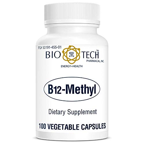 Vitamin B12 Methylcobalamin Methyl cobalamin Dietary supplement for red blood cell formation dna synthesis cardiovascular health homocysteine metabolism cognitive function restful sleep - 100 Capsules