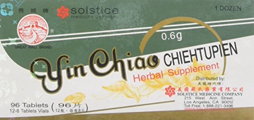 Solstice Medicine Company Yinchiao Chieh Tu Pien Cold 96 Tablets, 0.02 Pound
