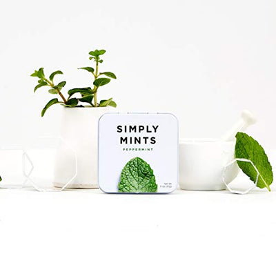 Simply Mints (Peppermint, 30 Count (1 Tin))